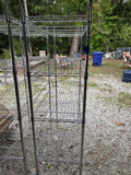 5-Tier NSF Chrome Wire Shelving Unit (two available, priced separately)