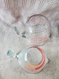 Pair of Glass Liquid Measuring Cups