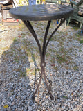 Tall Bronze Tone Decorative Plant Stand (Heavyweight)