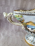 Italian Made Capodimonte Centerpiece Dish