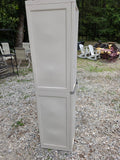 Plastic Garage Storage Cabinet w/Four Adjustable Shelves