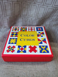 Color Cubes Game (2 AVAILABLE PRICED INDIVIDUALLY AT $10 EACH)