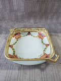 Nippon Double Handled Square Candy Dish