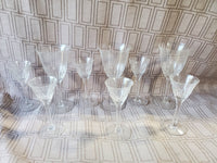 Lot of Assorted Stemmed Glassware