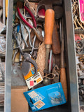 Large Craftsman Metal Toolbox Full of Assorted Tools