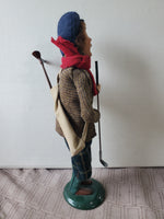 (I) Byers' Choice Carolers "Golfer" Figurine