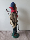 (I) Byers' Choice Carolers "Golfer" Figurine