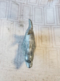Carved Stone Dolphin Paperweight