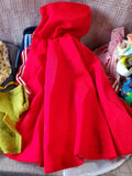 Lot of Doll Clothes with Storage Chest