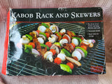 Charcoal Companion Kabob Rack and Skewers UNUSED