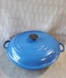 Le Creuset 30 Blue Enamel Braiser