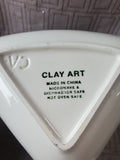 Clay Art Martini Salsa Dip Bowl