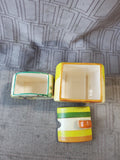 Museum of Modern Art Clarice Cliff Jam Pot and Sugar Bowl Set
