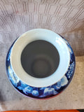 Blue and White Ceramic Vase (A)