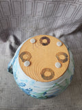 Signed Glazed Pottery Pitcher Vase