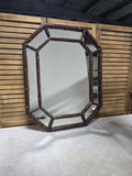 Vintage Faux Bamboo (Wooden) Framed Mirror
