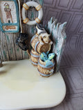 The Hummelscapes Collection "Fisherman's Feast" Mark # 1029-D Figurine