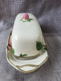 Franciscan "Desert Rose" Covered Butter Dish