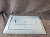 White Snowflake Platter