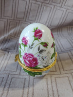 Egg Shaped Trinket Box