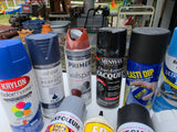 Garage Lot (E) Spray Paint