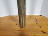 Vintage Tall Brass Storage Tube
