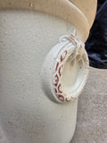 Large Glazed Terracotta Decorative Planter