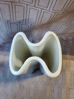 Dansk White Porcelain Double Vase