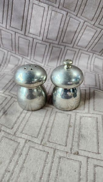 Pewter Salt and Pepper Shakers