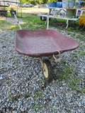 Small Metal Wheelbarrow