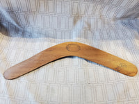 (A) Vintage Australian Jabiru 16" Boomerang