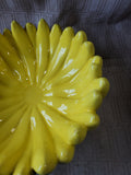 Yellow Ceramic Banana Fruit Bowl