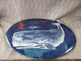 Certified International Pier 45 Melamine Whale Serving Tray