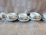 Lot of Toy China Tea Set Pieces