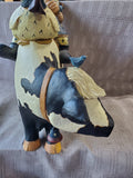Williraye Studios "Let's Join the Parade!" Americana Cow Figurine AS IS—READ DESCRIPTION CAREFULLY**