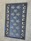 Rubber Door Mat w/Interchangeable Holiday Inserts
