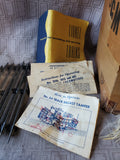 Box of Metal Model Train Tracks