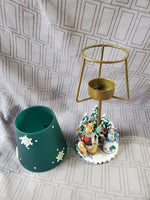 Snowman Tealight Candle Holder