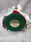 Signed Byers' Choice Carolers Colonial Williamsburg "Woman with Basket" Figurine