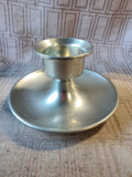 Pewter Chamberstick Candle Holder