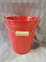 Ikea Red Socker Tin Bucket