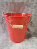 Ikea Red Socker Tin Bucket