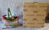Jim Shore "Sleigh Bells Ring" Figurine with Ornaments