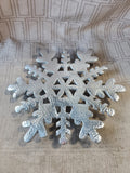 Metal Snowflake Shaped Trivet