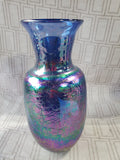 (A) Signed Glass House Studio Luster Vase by Eric Brakken