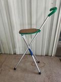 Sport-Seat Folding Seat/ Walking Stick (Two Available,  Priced Separately)
