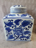 Blue and White Ceramic Ginger Jar (B)