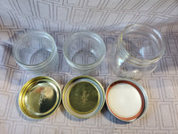Lot of 3 Canning Jars