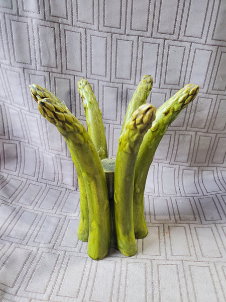 Ceramic Asparagus Tea Light Candle Holder