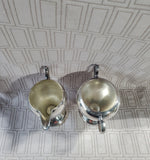 Gotham Silverplate Creamer and Sugar Set